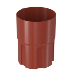 BRYZA STAL Złączka rury spustowej 100 mm - CEGŁA